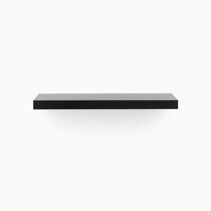 Solid Wood Floating Shelf - BLACK
