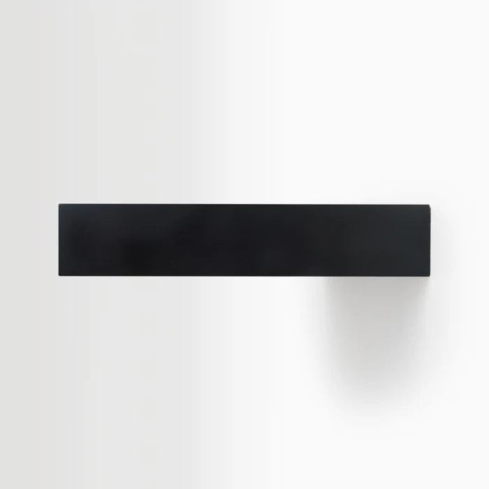 Solid Wood Floating Shelf - BLACK