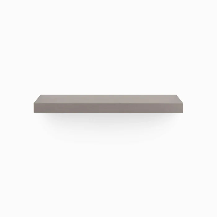 Solid Wood Floating Shelf- Grey