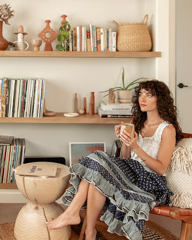 Solid Wood Floating Shelf- Natural