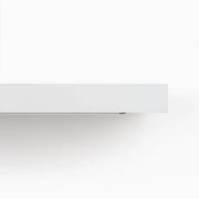 LED Solid Wood Floating Shelf- White