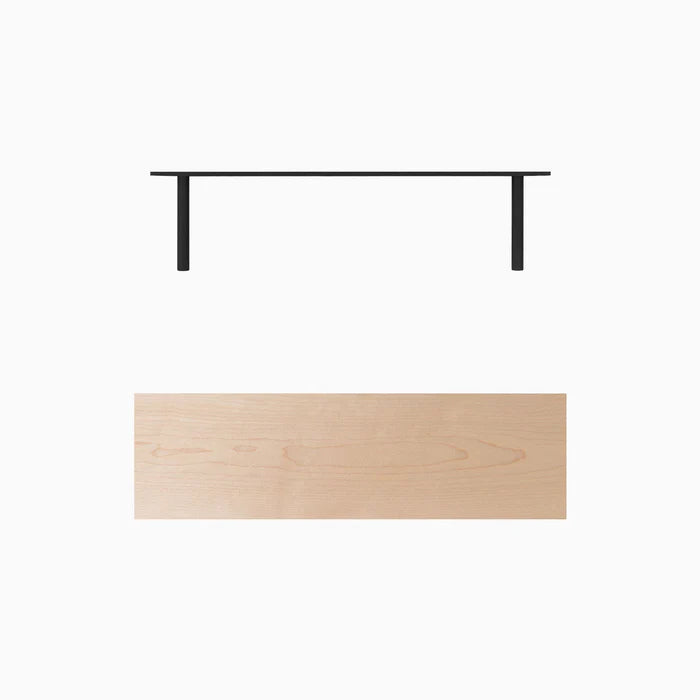 Solid Wood Floating Shelf- Natural