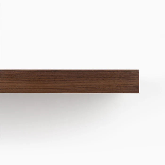 Solid Wood Floating Shelf- Walnut