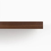 Solid Wood Floating Shelf- Walnut
