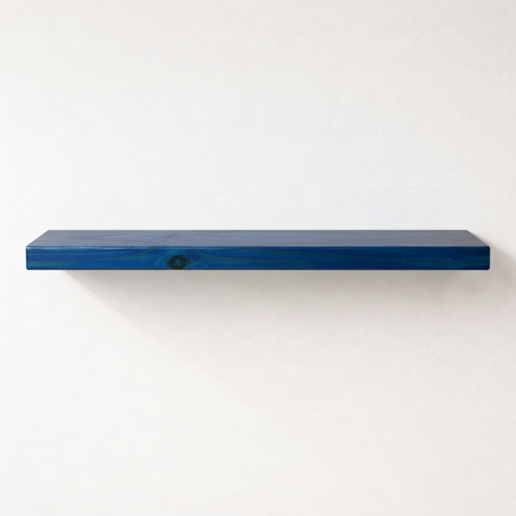 Floating Shelf – 2 Feet Single Shelf (Blue)